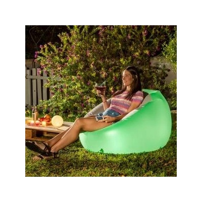 InnovaGoods Надуваем Фотьойл с LED Многоцветен Светодиод и Дистанционно Управление Chight InnovaGoods