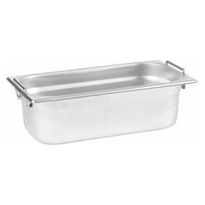 Gastronádoba nerezová 1/3 s držadlami hĺbka 100 mm, objem 3000 ml 100019300