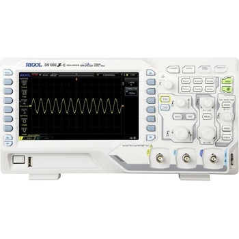 Rigol DS1202Z-E digitálny osciloskop 200 MHz 2-kanálová 1 GSa/s 24 Mpts 8 Bit 1 ks