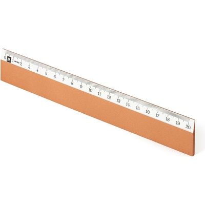 Metrie Scholar-W20CC Dřevěné pravítko okrové 20 cm