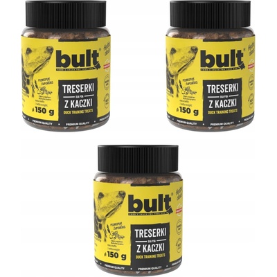 Bult pamlsky z kachny sušené pamlsky ve sklenici pro psa 150 g