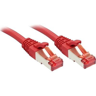 Lindy 47736 RJ45 CAT 6 S/FTP 5m červený