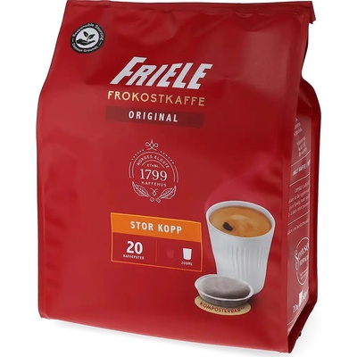 Frokostkaffe Snídaňová káva XL Friele pro Senseo 20 ks