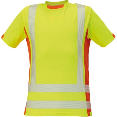 Cerva Latton Pánske HI-VIS tričko žltá/oranžová M
