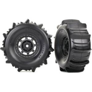 Traxxas колело 3.2/2.2", диск Desert Racer, гума Paddle (чифт)