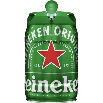 Heineken Světlý ležák Soudek 5% 5 l (sklo)