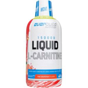 Everbuild Nutrition Liquid L-Carnitine 3000 mg + Green Tea [500 мл] Розов грейпфрут