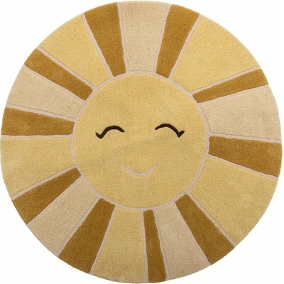 Bloomingville Mini Sun Béžový jantárový