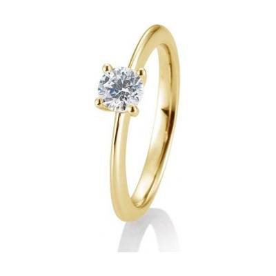 Sofia Diamonds prsteň zo žltého zlata s diamantom BE41 05639 Y