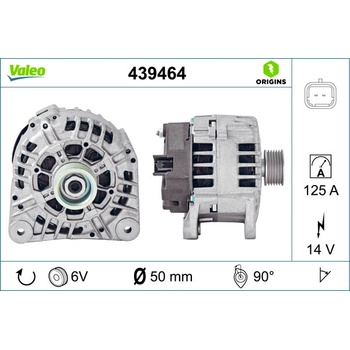 Alternátor VALEO 439464