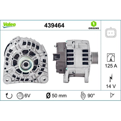 Alternátor VALEO 439464
