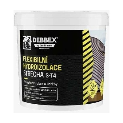 Den Braven Flexibilní hydroizolace Střecha S-T4 Varianta: Den Braven Flexibilní hydroizolace Střecha S-T4 červená 30 kg