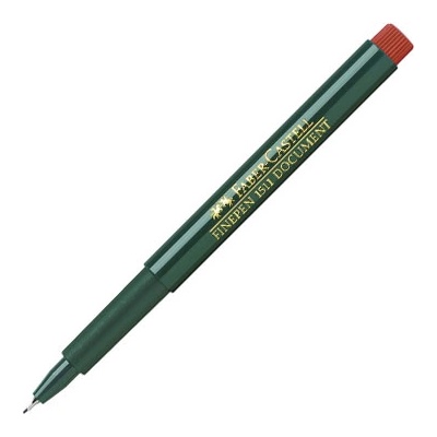 Faber-Castell Тънкописец червен Faber-Castell 1511
