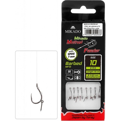 MIKADO Naväzec Method Feeder Rig s tŕňom veľ.4 0,28 mm