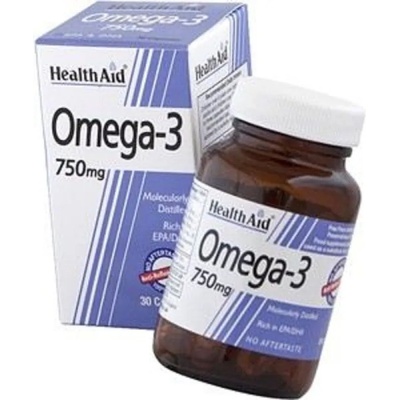 HEALTHAID ХЕЛТ ЕЙД ОМЕГА 3 750 МГ. (epa 425 МГ, dha 325 МГ) 30 КАП. / health aid omega 3 750mg (epa 425mg, dha 325mg) capsules 30' s
