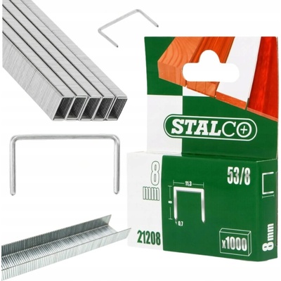 Sponky typ 53 (530/A) 8mm 1000 ks STALCO