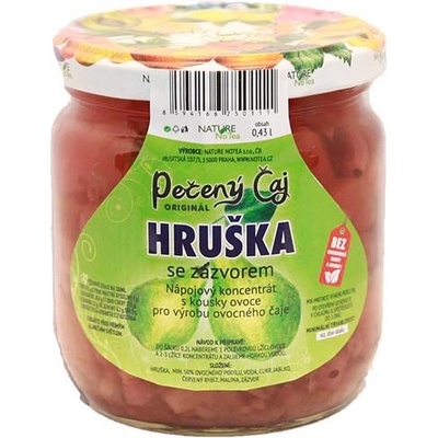 NATURE NoTea Pečený čaj Hruška se zázvorem 430 ml