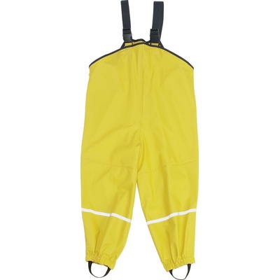 Playshoes kalhoty do deště s laclem žlutá
