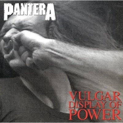 PANTERA Vulgar Display Of Power Marbled Black/Grey LP