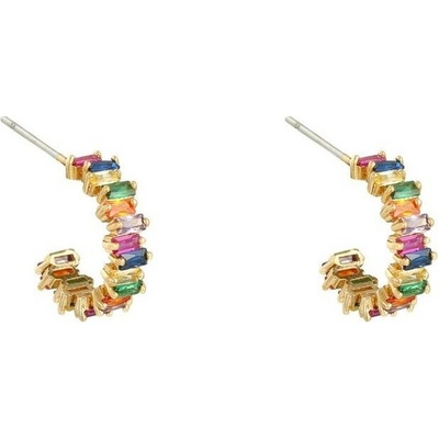 ORNAMENTI Pozlacené náušnice Five Colour Gold OOR800152