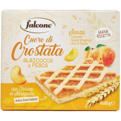 Falcone crostata koláčiky marhuľové 4 x 60 g