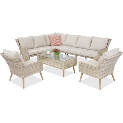 Garden Point Градински мебели Bilbao Corner 7 Garden Point sand (GAP0560-COR7)