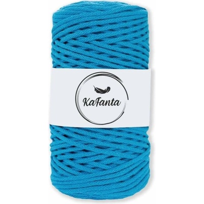 Bavlnená šnúra KaFanta 3 mm - tyrkysová