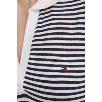 Tommy Hilfiger Рокля Tommy Hilfiger в тъмносиньо къса разкроена WW0WW41567 (WW0WW41567)