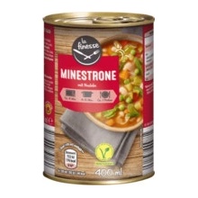 La Finesse Minestrone italská polévka s těstovinami 400 ml