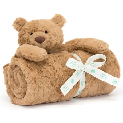 Maznavá dečka Jellycat - Bartholomew Bear Blankie uni