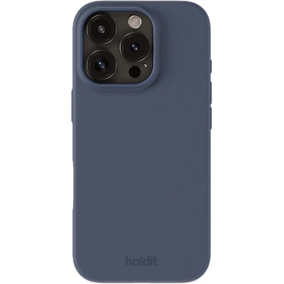 Holdit Гръб Holdit Silicone Case за iPhone 16 Pro - Pacific Blue
