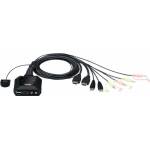 ATEN CS22H : : USB HDMI KVM Switch, 2x 1, 4K, Remote port selector (CS22H)