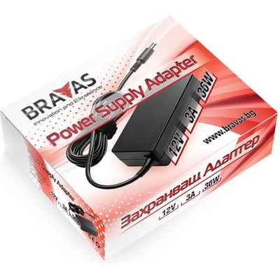 BRAVAS Захранващ адаптор 12v 3a 36w bravas