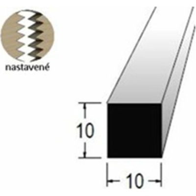 Hranolek 10x10mm, délka 150cm, nastavovaný