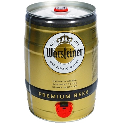 Warsteiner бира кег 5л