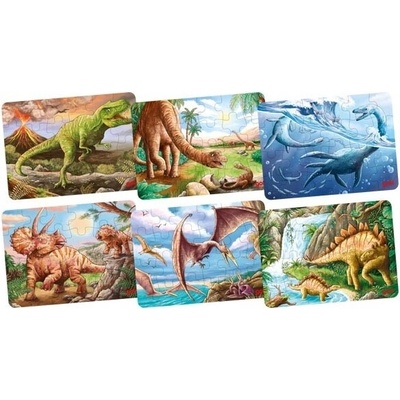 GOKI PLEZIOSAURUS dřevěné dinosaurus 24 dílků