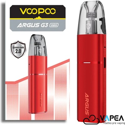 VooPoo Argus G3 MINI 1350 mAh Scarlet Red 1 ks