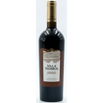 Villa Yambol Cabernet Sauvignon červené 2023 13,5% 0,75 l (čistá fľaša)