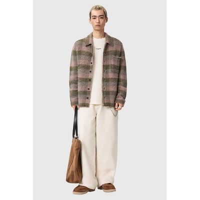 AllSaints Памучна тениска AllSaints MIKRO (M028JE)