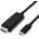 Roline Кабел Roline S3731, от USB Type-C(м) към HDMI(м), 2m, черен