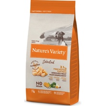 Nature's Variety pes selected mini Adult Dog s kuracím 7 kg