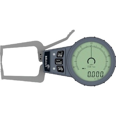 Mitutoyo Digimatic Úchylkoměr s měřicími rameny pro vnitřní/vnější měření IP67 0-15mm 209-925