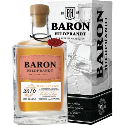 Baron Hildprandt Tradiční Blatenská Meruňkovice 50% 0,7 l (holá láhev) – Zboží Dáma