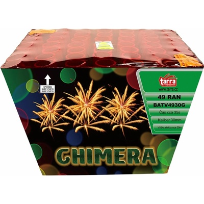 Ohňostroj Baterie výmetnic CHIMERA 49 ran 2 1 TARRA BATV4930G