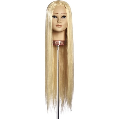 L´image Cvičná hlava platinová blond Limage Andrea 60 cm