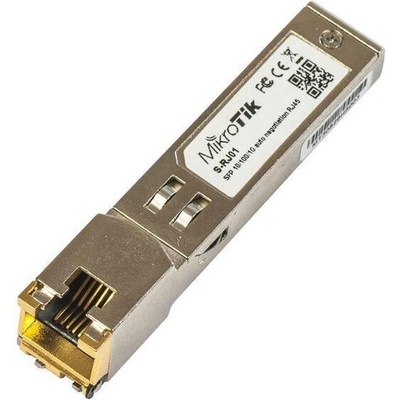 MikroTik Мрежов комутационен модул Mikrotik S-RJ01, 1.25Gbps (MIKROTIK-SFP-S-RJ01)