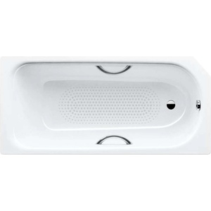KALDEWEI Advantage - Правоъгълна вана Saniform V3 Star 332, 160x70 см, с отвори за дръжки, противоплъзгащо покритие по цялата повърхност, Perl-Effekt, бяла 134234013001 (134234013001)