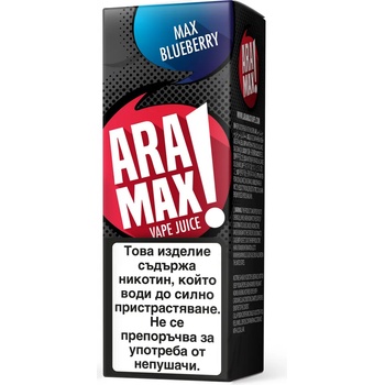 Image 1 of никотинова течност Aramax - Max Blueberry 6мг
