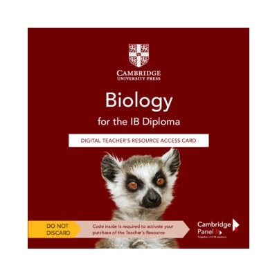 Biology for the IB Diploma Digital Teacher's Resource Access Card