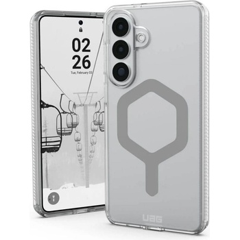 Urban Armor Gear Magsafe Противоударен Калъф за Samsung S26 Plus, UAG Plyo Case Ice/silver, Прозрачен (214540114333)